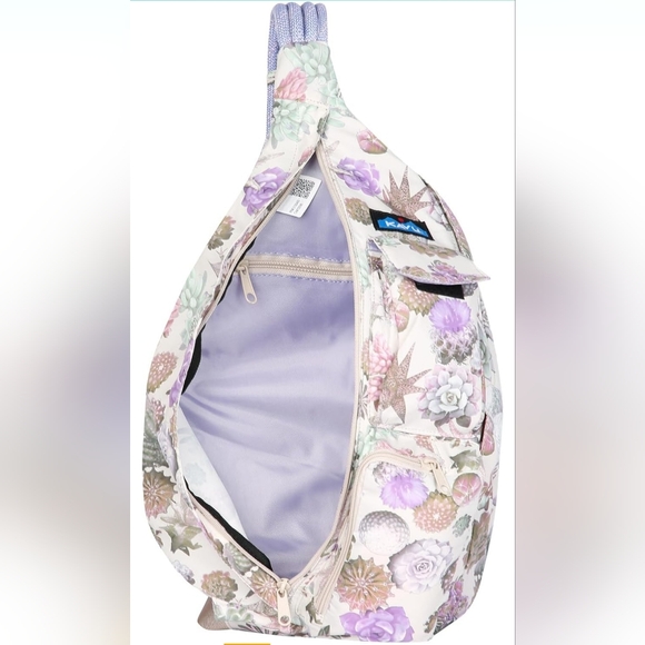 Kavu Rope Sling Bag ~ Updated Succulent Pattern - Picture 5 of 5